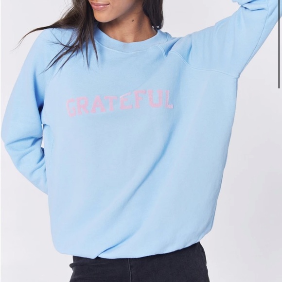 Spiritual Gangster Tops - Spiritual Ganagster GRATEFUL Crewneck Sweatshirt